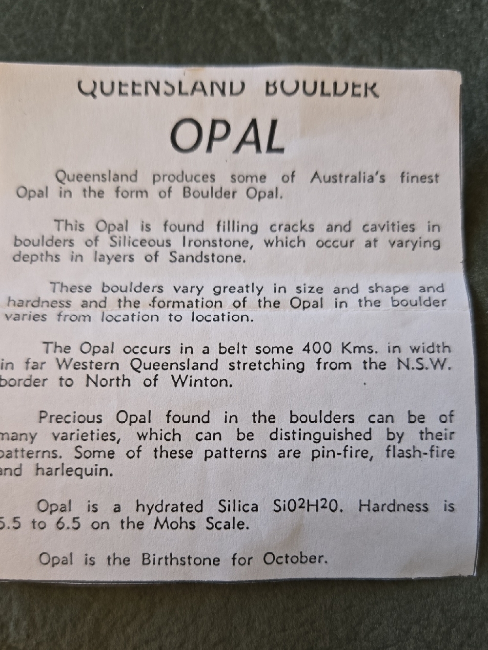 Australian Opal Pin - Picture 6 of 6